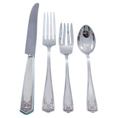 Devonshire by International Sterling Servizio di posate per 12 persone 57 pezzi
