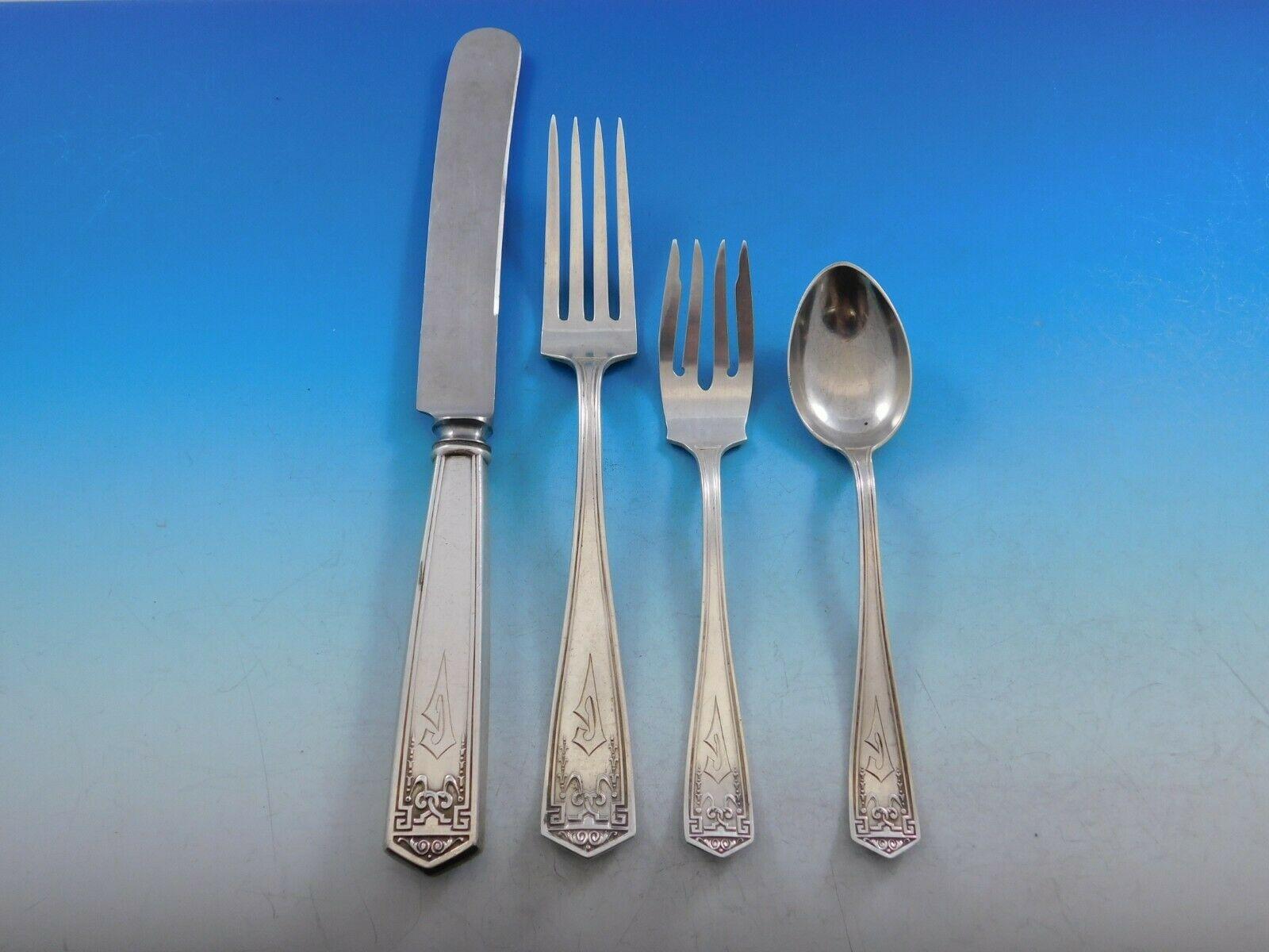 Devonshire by International Sterling Servicio de Cubiertos 44 Piezas Cena C Mono en Excelente estado para la venta en Big Bend, WI