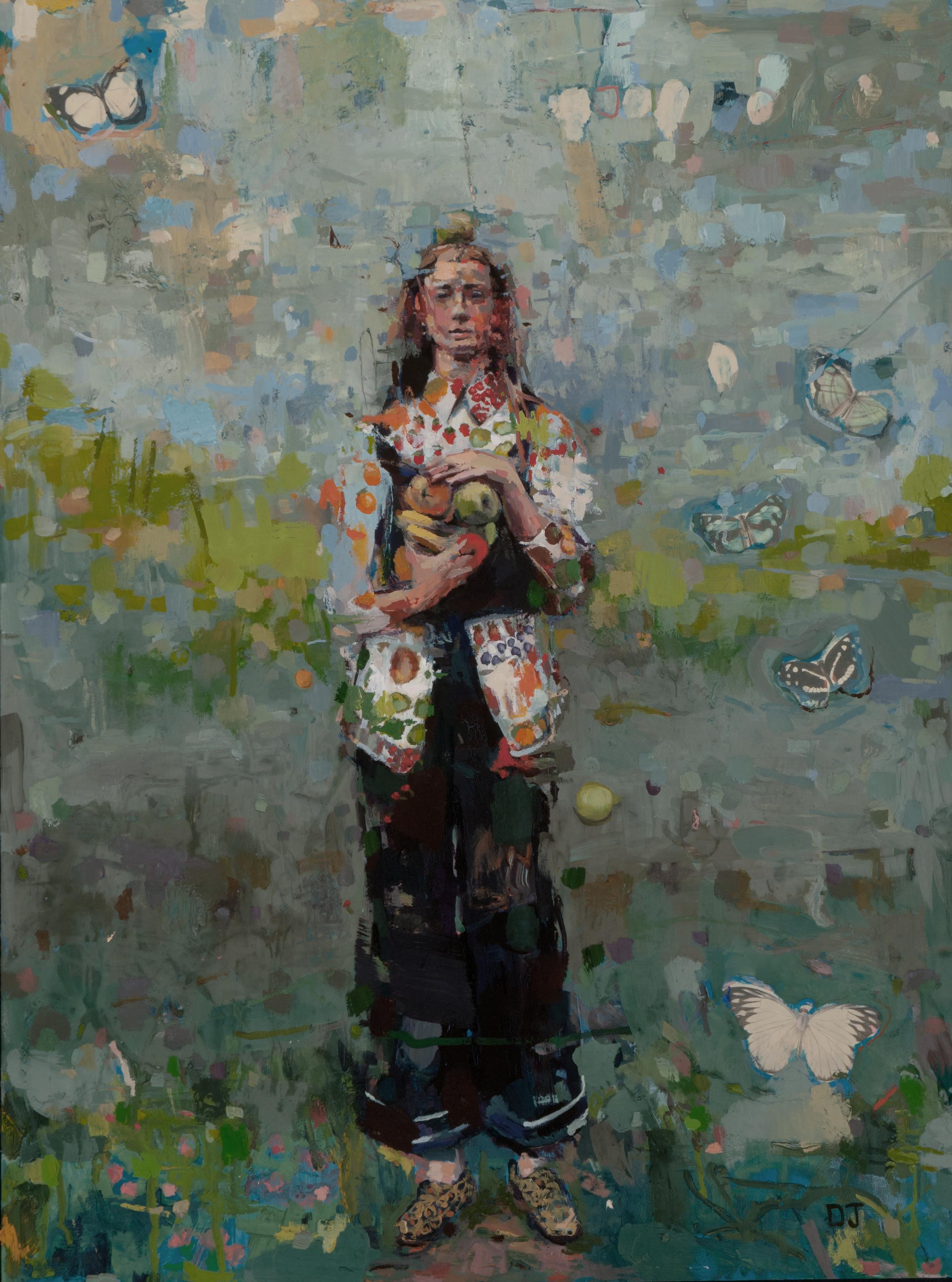 Devorah Jacoby Figurative Painting - Butterfly