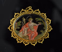 Devotional Pendant, Gold, Enamel, 18th Century