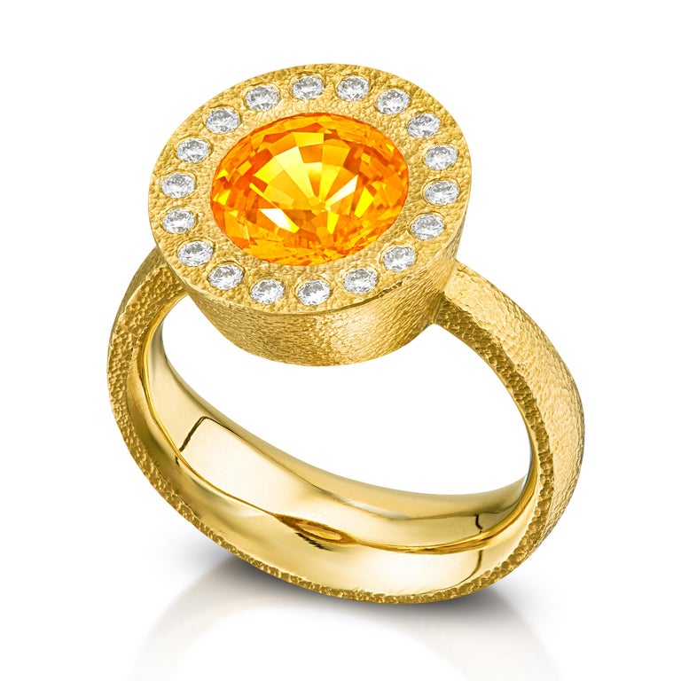 Bague Devta Doolan - Or Jaune 22 Carats Et Argent Sterling - Taille 9.5 (US) - Occasion