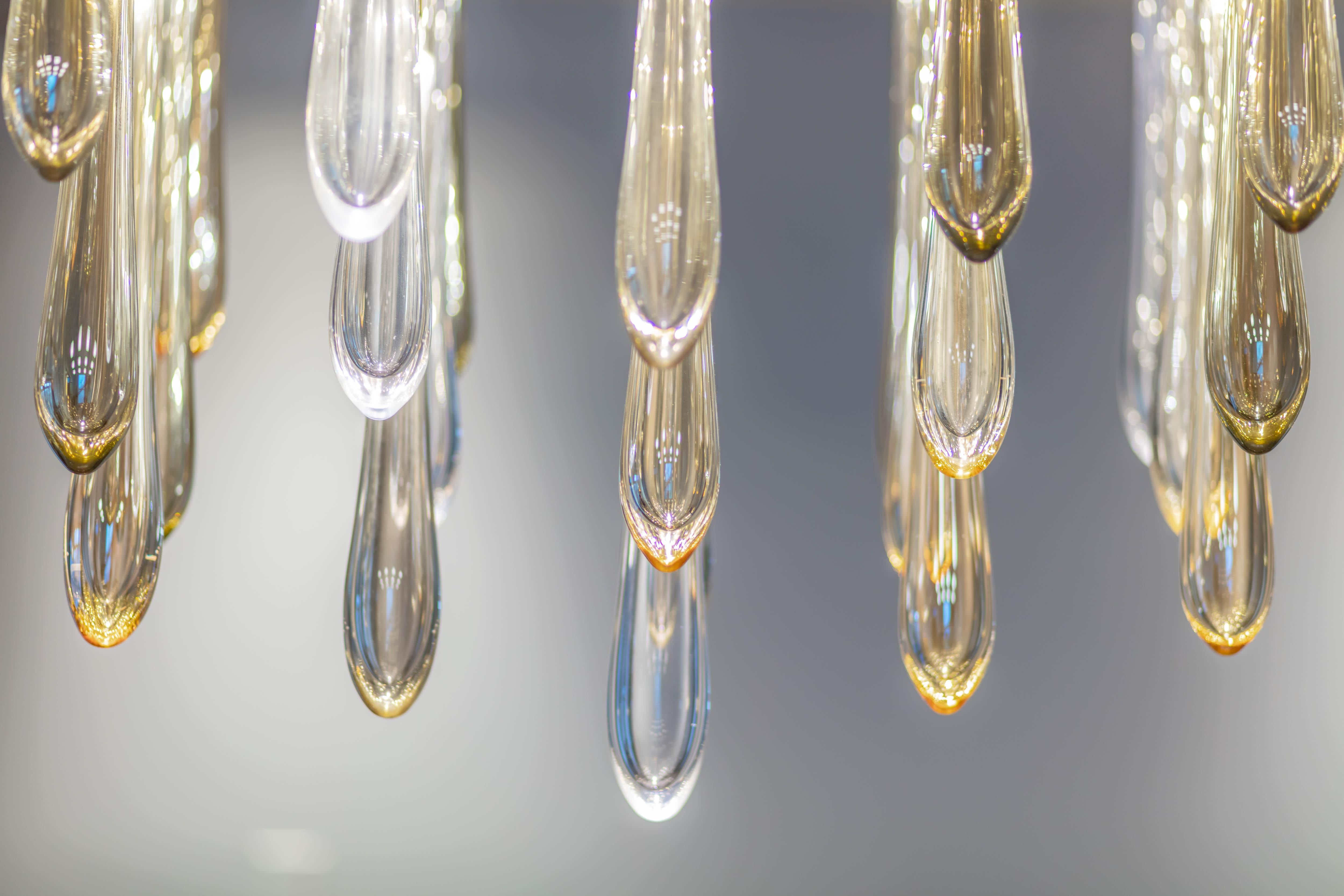 Dew 22, Lámpara colgante de cristal fundido para comedor by Shakuff Otro en venta