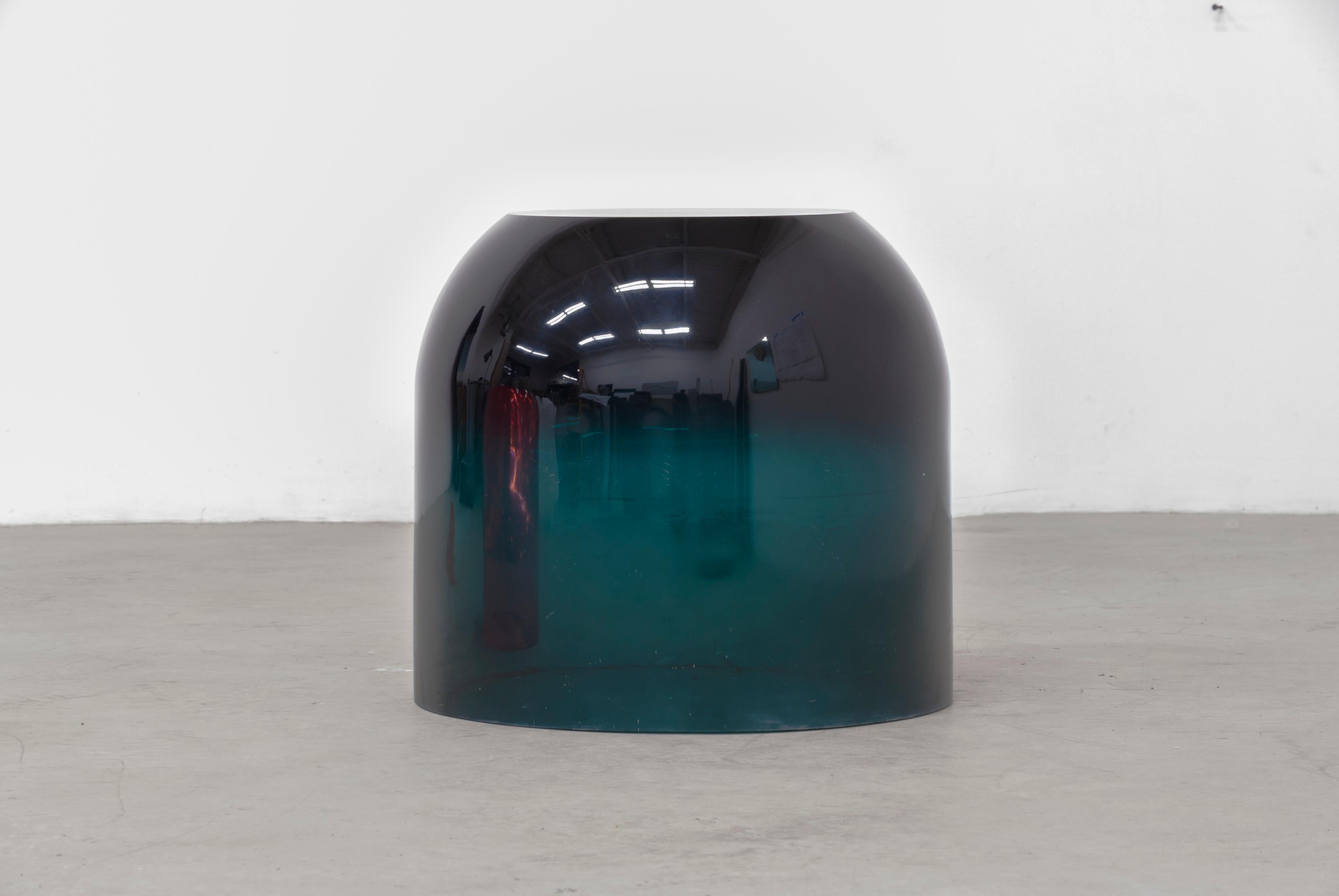 Dew Drop resin side table or stool by Ian Alistair Cochran In New Condition In Brooklyn, NY