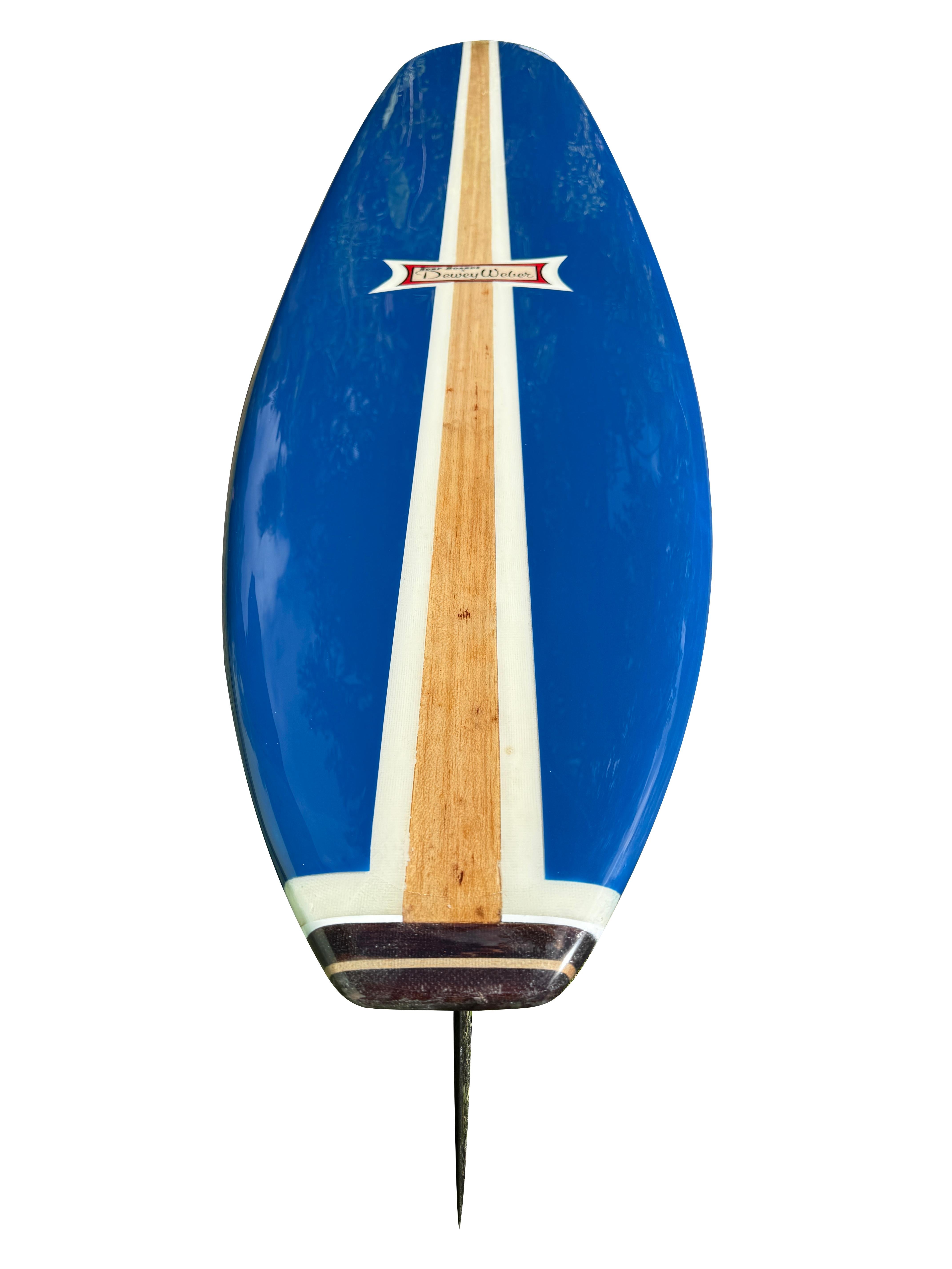 Fibre de verre Dewey Weber Performer Longboard Early Model (1960s) en vente