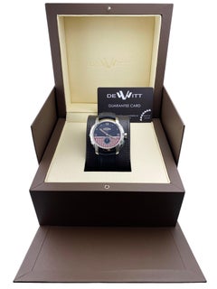 Dewitt Academia FTV.PTS.001.RFB Edelstahl-Herrenuhrkasten Papiere