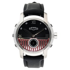 Dewitt Academia FTV.PTS.001.RFB Boîte de montre pour hommes en acier inoxydable