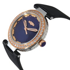Dewitt Blue Empire BEM.Qz.001-BLK Unisex Watch in 18kt Stainless Steel/Rose Gold