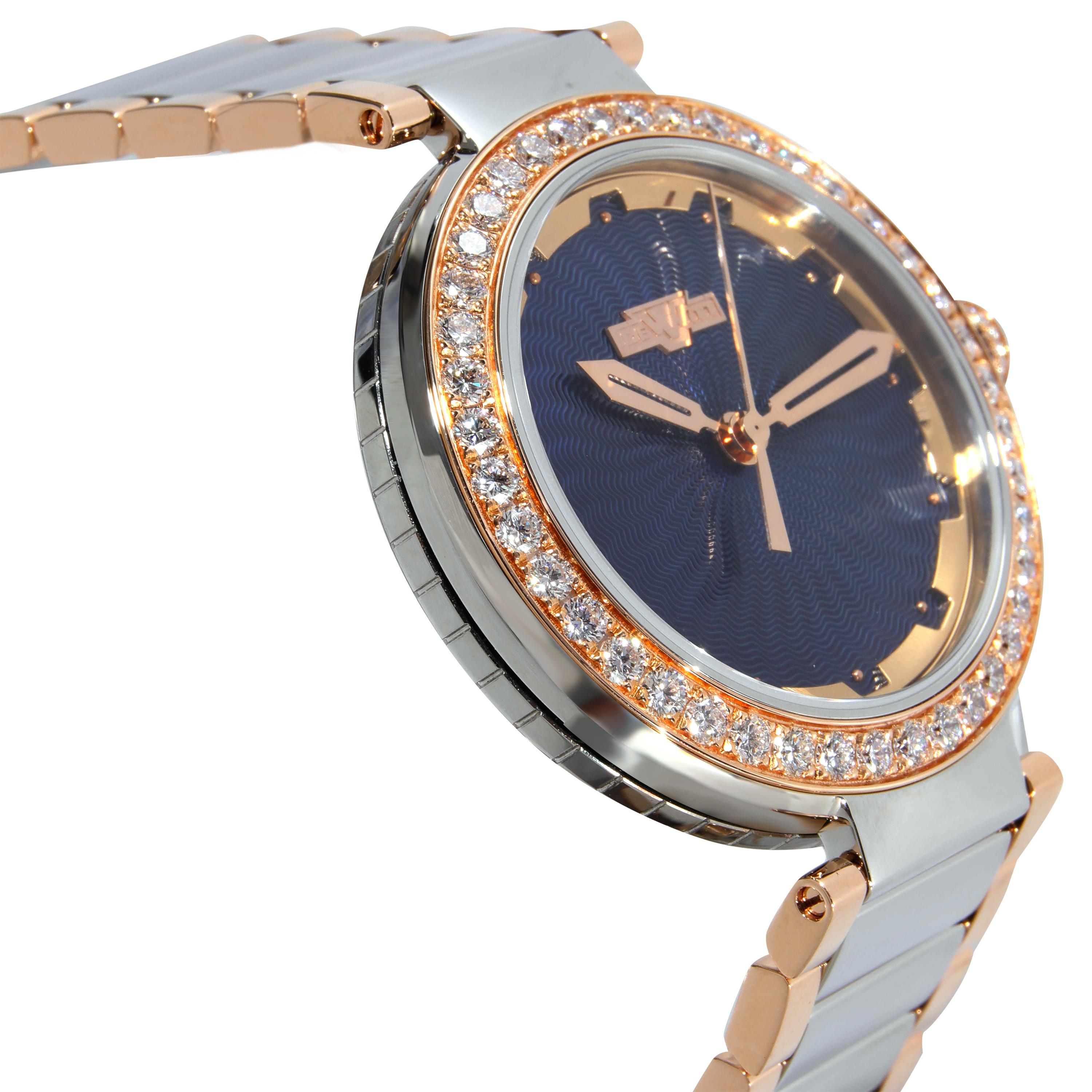 DeWitt Blue Empire BEM.QZ.001 Unisex Watch in 18kt Stainless Steel/Rose Gold For Sale 1