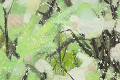 Dexiao Wang Abstraktes Original Mixed Media „Ohne Titel“