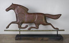 Dexter Horse Weather Vane on Iron Base