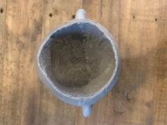 8 inch Grey Concrete Figure Planter