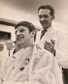 Ringo Starr at the Barber