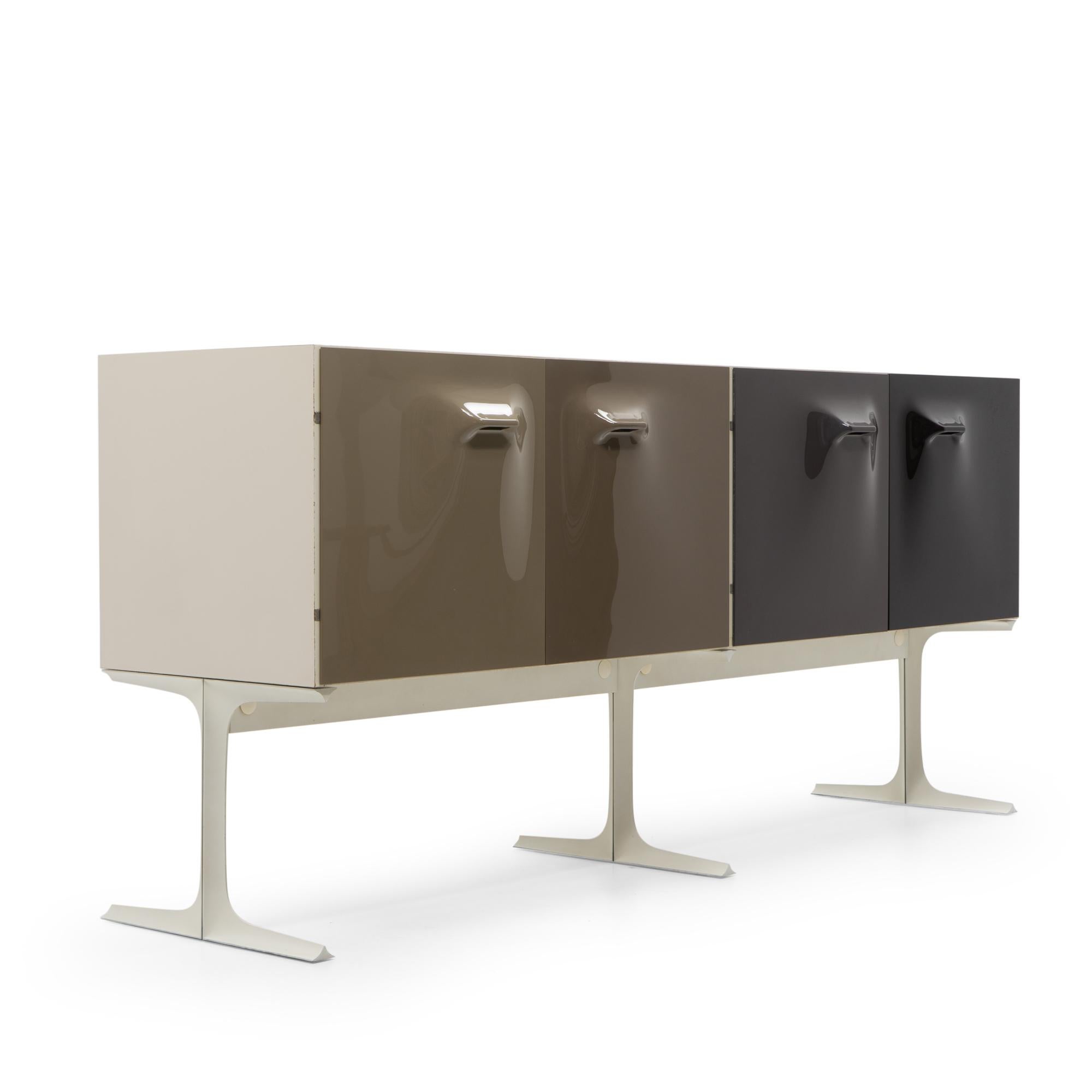 Credenza DF 2000, Raymond Loewy per Doubinsky Frères, Francia, anni '60 In condizioni buone in vendita a Renens, CH