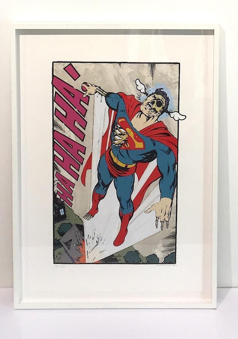 TECHNICAL INFORMATION

D*Face
Ha, Ha, Ha, Not so Superman
2011
Screenprint
35 x 23 1/2 in.
Edition of 28 Artist Proofs (AP)
Pencil signed and numbered

Accompanied with COA by Gregg Shienbaum Fine Art 

Condition: This work is in excellent
