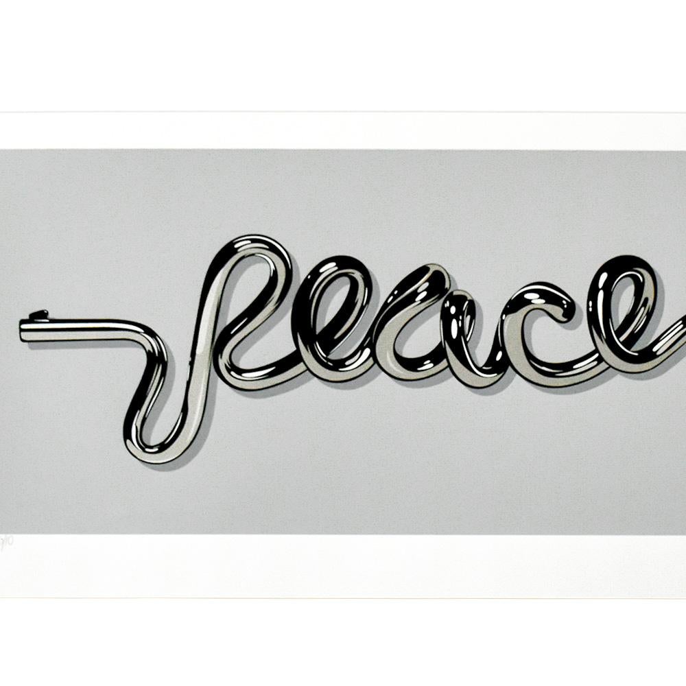 Peace Gun (épreuve d'artiste en argent) en vente 2