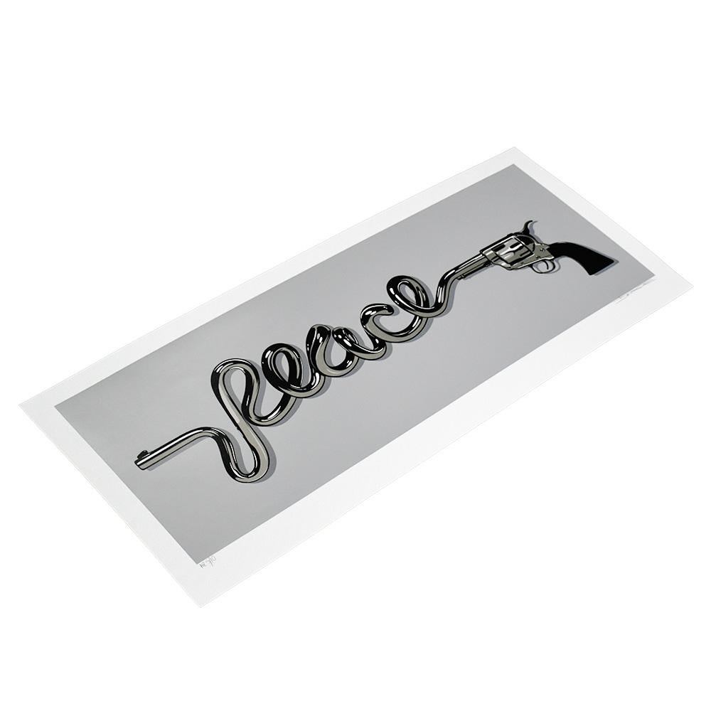 Peace Gun (épreuve d'artiste en argent) en vente 3