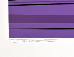 Silent Ride (framed, large hand signed screen print)