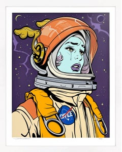 Space Cadet (framed hand signed screen print)