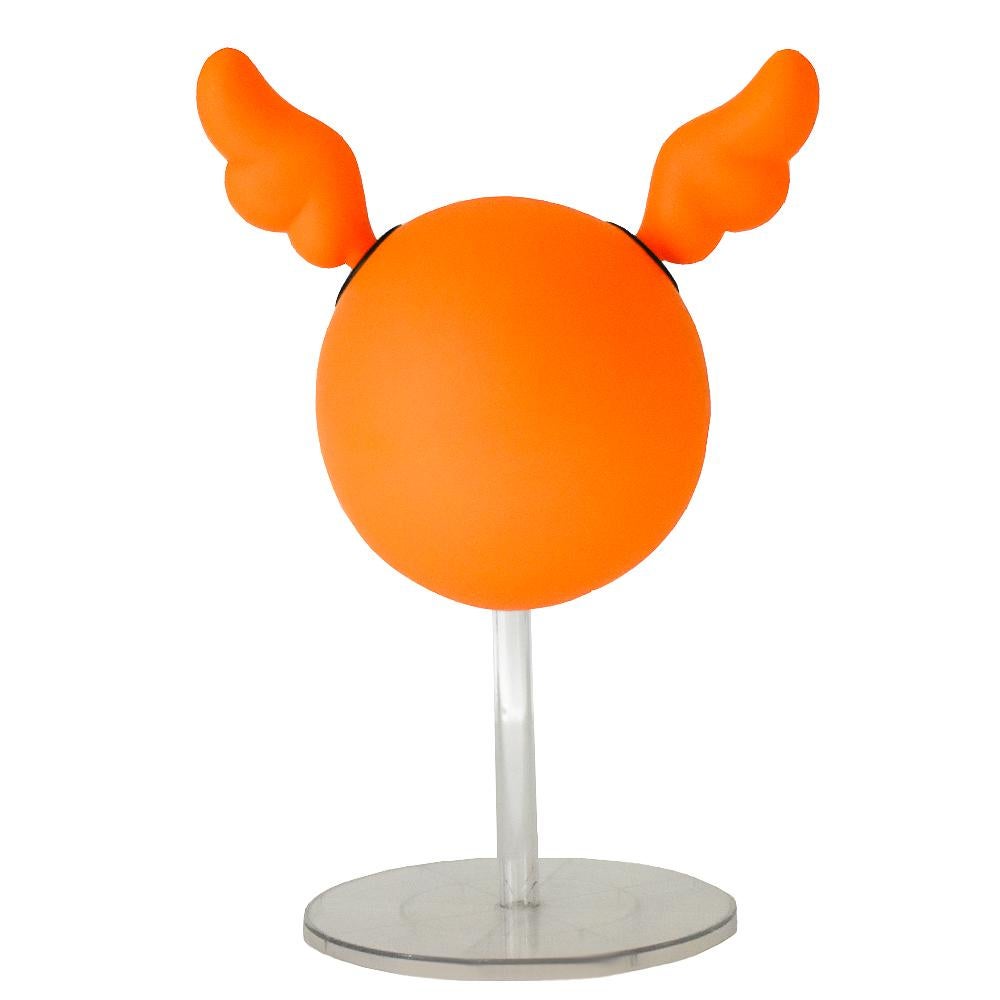 D*Dog (Orange) - Street Art Sculpture by D*Face