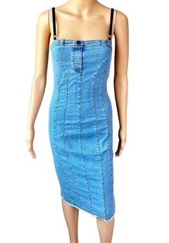D&G by Dolce & Gabbana Denim Bodycon Dress