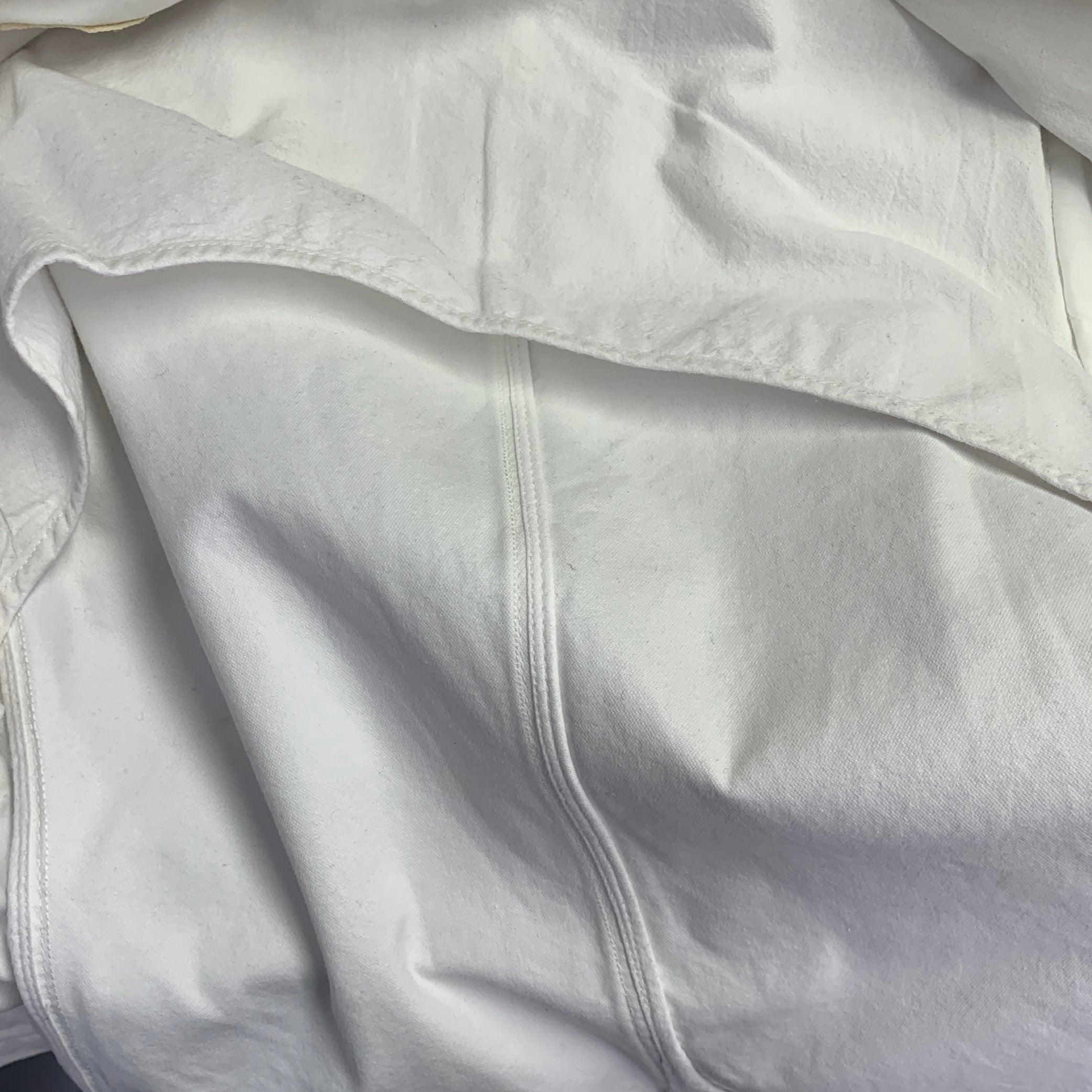 D&G by DOLCE & GABBANA Größe 38 Weiße Baumwolljacke mit Spitzenrevers aus Baumwolle im Angebot 6