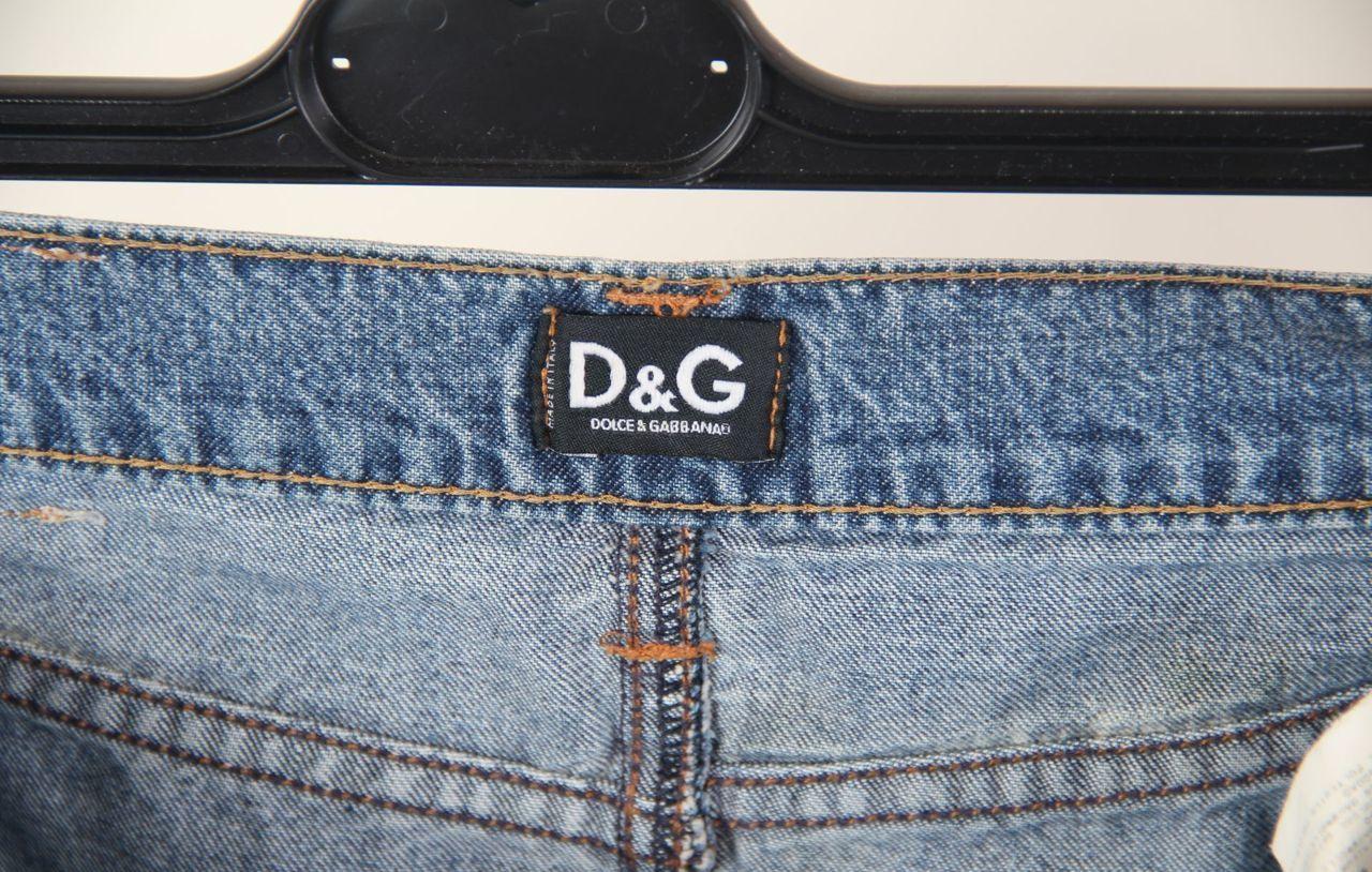 Women's D&G by DOLCE & GABBANA vintage denim suit with skirt For Sale