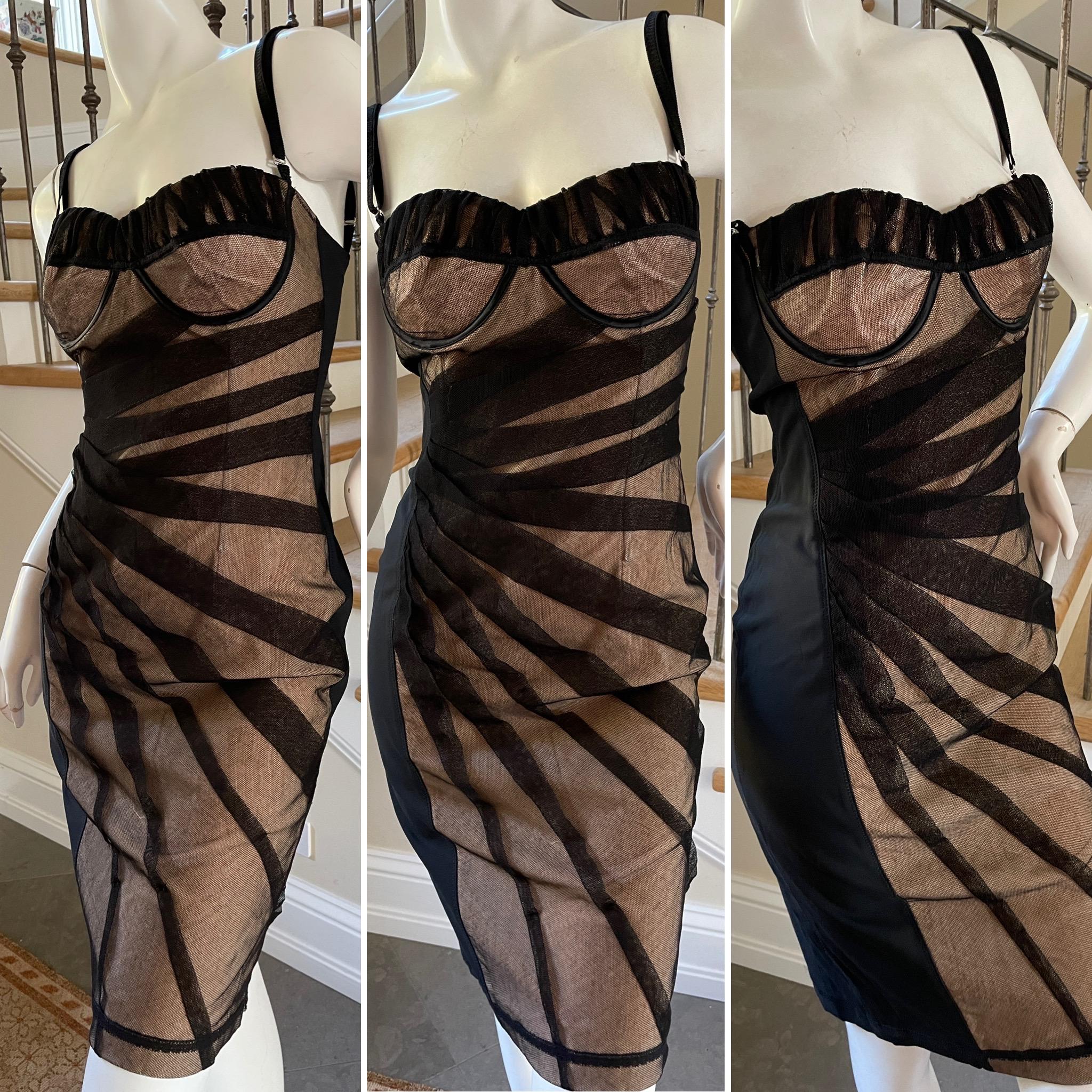 D&G by Dolce & Gabbana Vintage Lace Cocktail Dress
Size 42
 Bust 34
