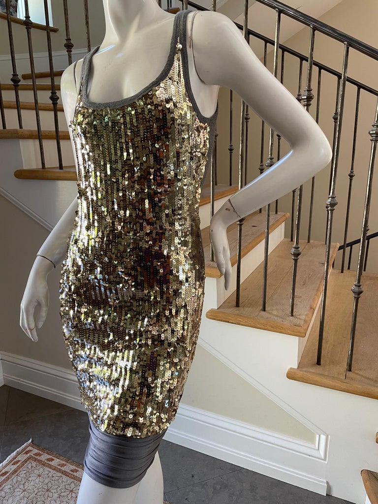 green emerald velvet dress Dolce and Gabbana Silver and Gold Sequin Dress
