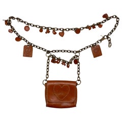 D&G Chain Belt "Fate l'amore non la guerra" S/S 2003