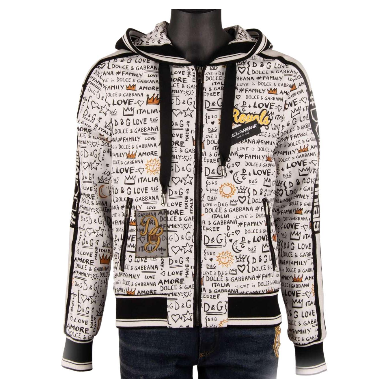 DG Bomber Jacket in Black - Dolce Gabbana