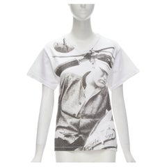 D&G DOLCE GABBANA Elvis Presley Y2K photo print white tshirt S