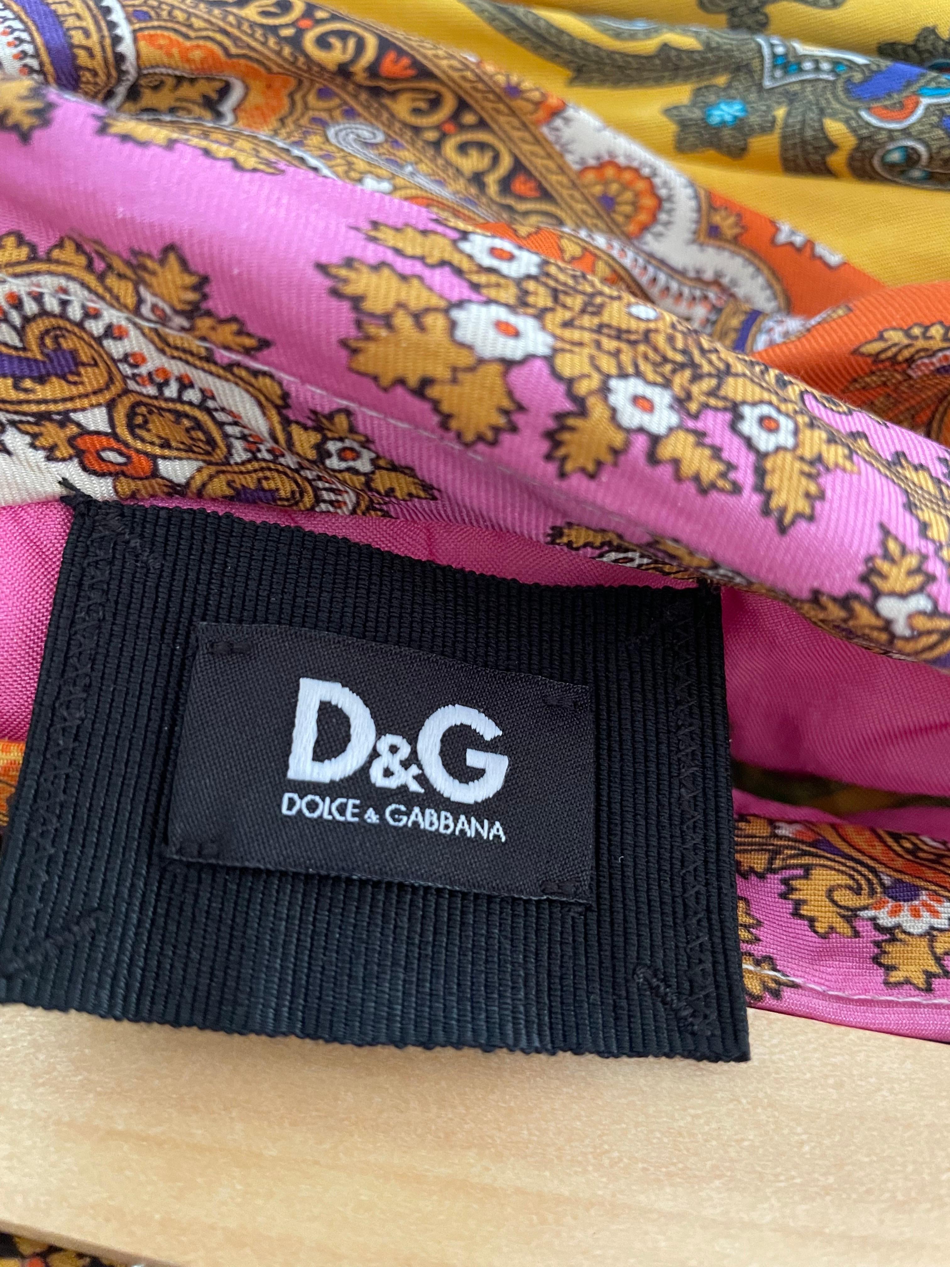 D&G by DOLCE & GABBANA Abito da sfilata primavera estate 2012 5