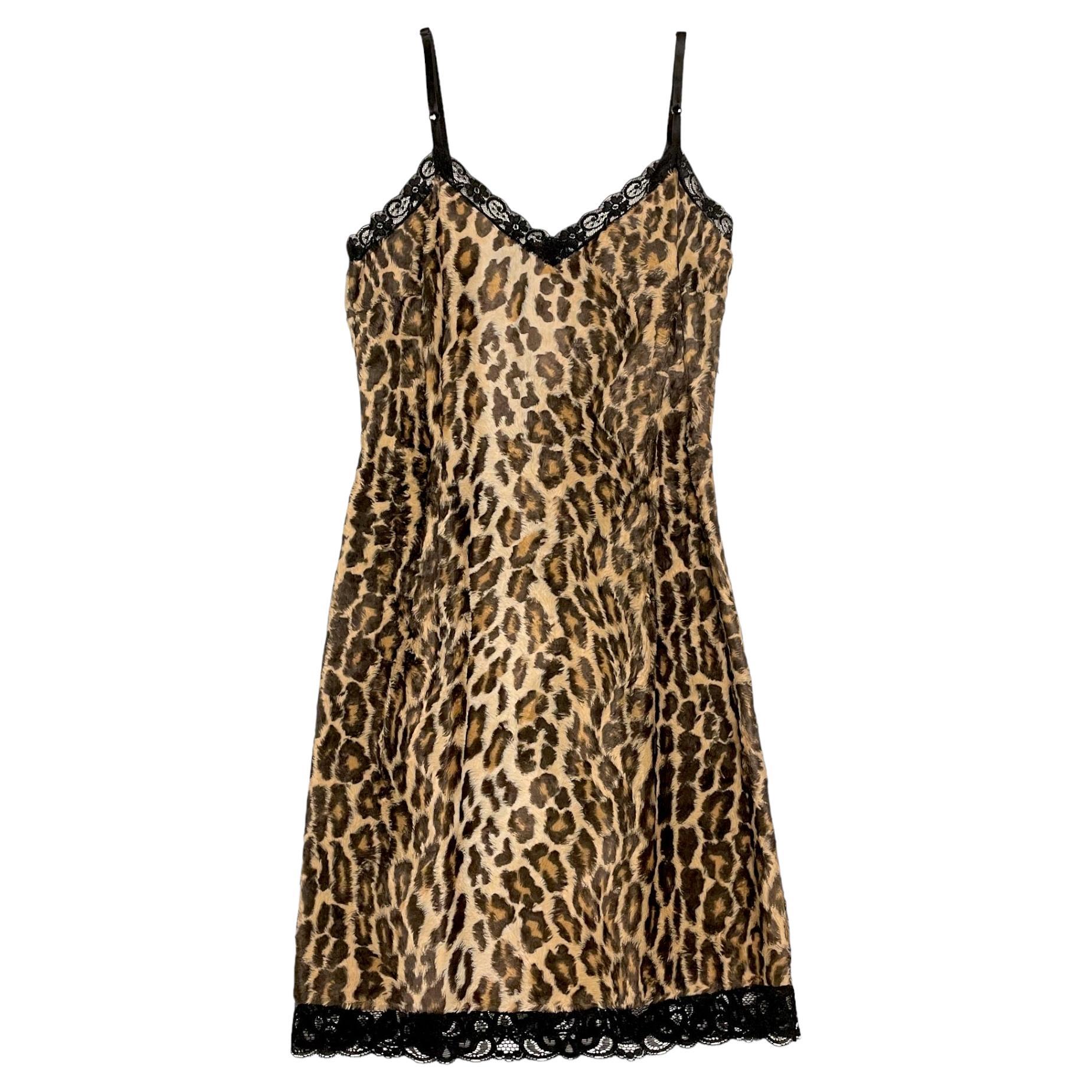 D&G "Faux Fur" Dress 1996