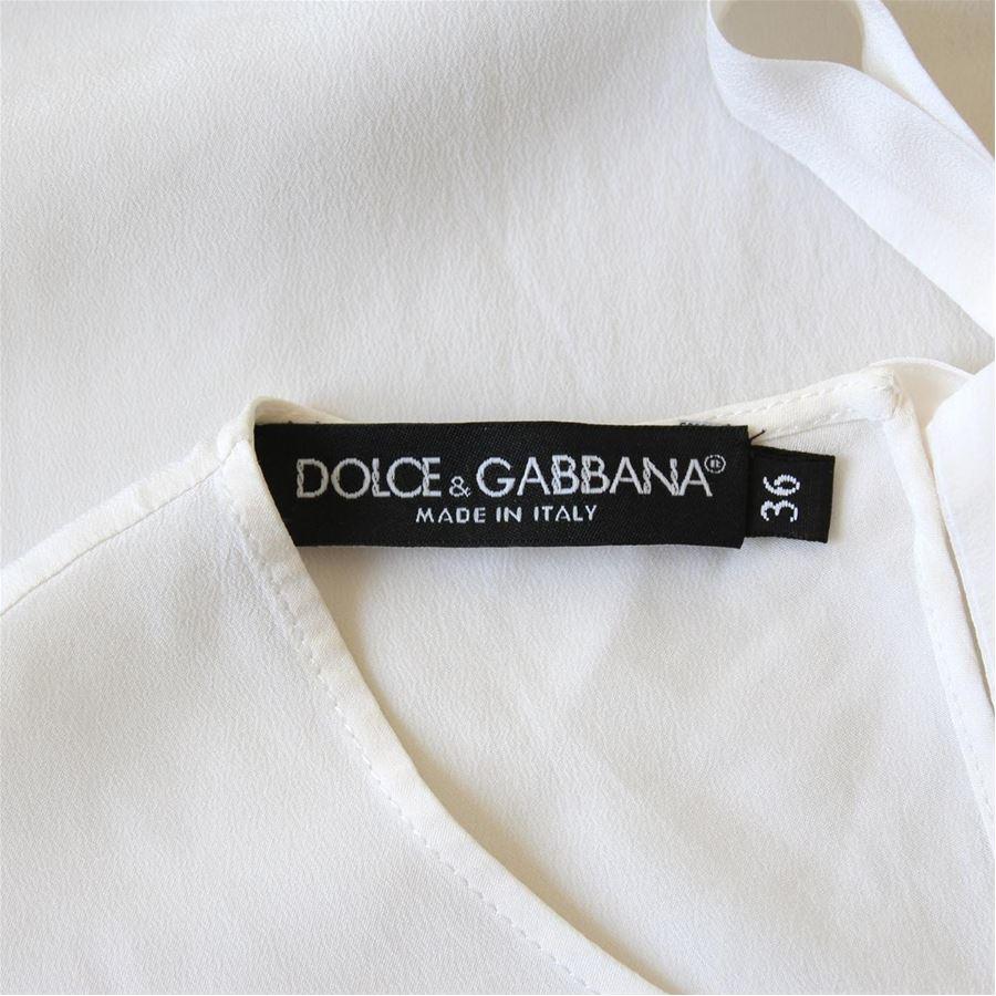 Dolce & Gabbana DG Foral top size 36 In Excellent Condition For Sale In Gazzaniga (BG), IT