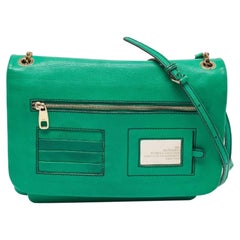 Bolso Ania de piel verde D&G