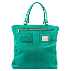 D&G Ania Fourre-tout en cuir vert