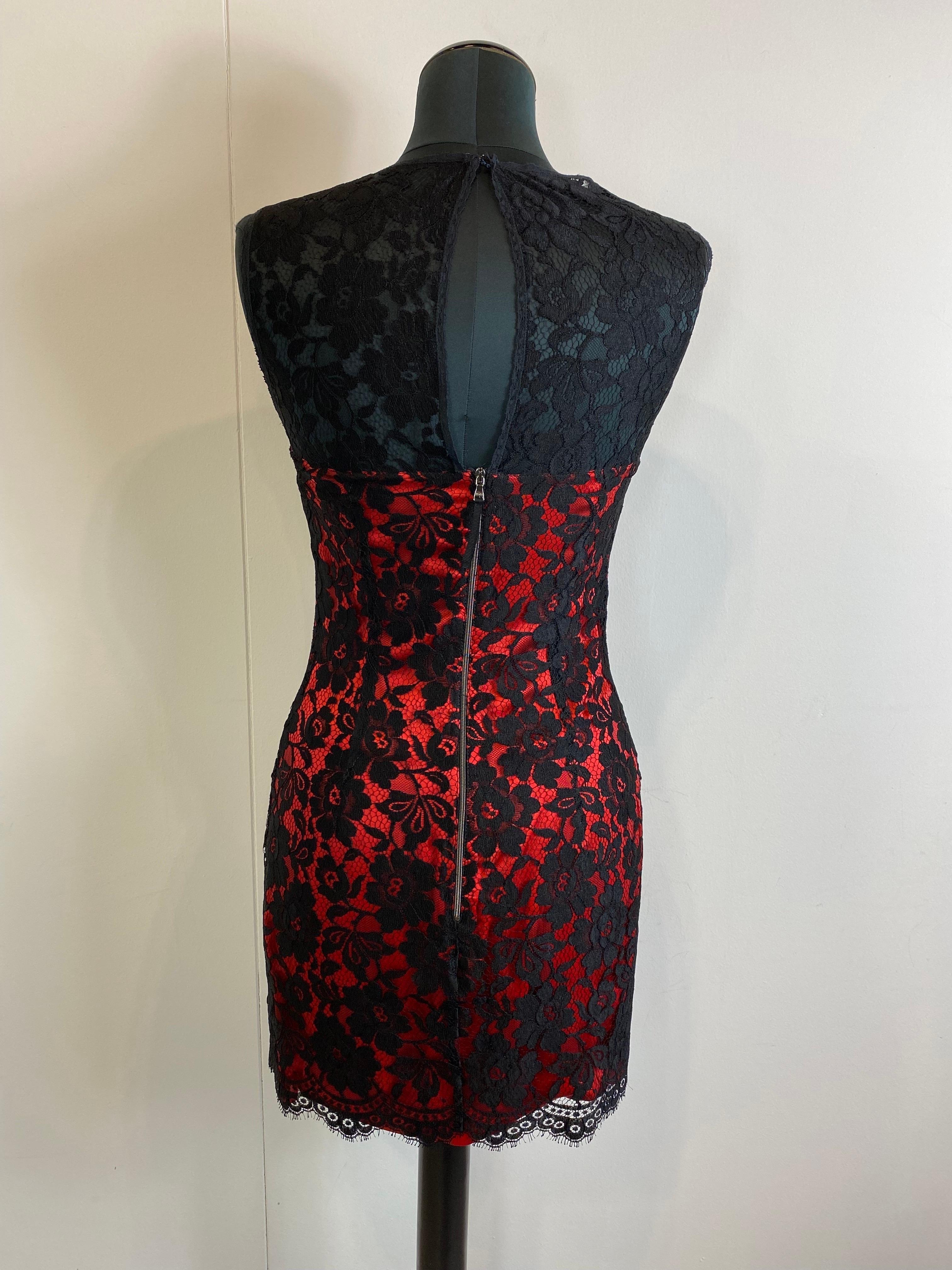 D&G Spitzenkleid (Schwarz) im Angebot