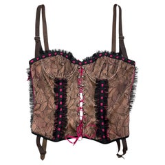 D&G "Laces" Corset S/S 2002