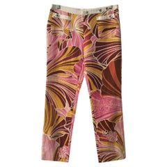 D&G Linen Trousers in Pink