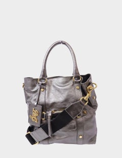 D&G metallic Golden Box leather tote bag