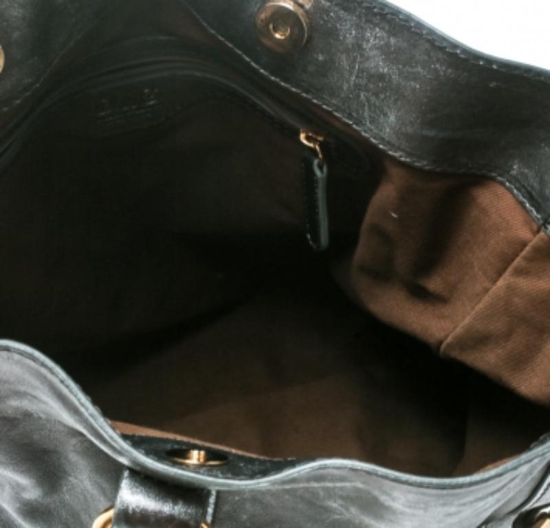 Donna D&G Borsa messenger in pelle grigia metallizzata Golden Box in vendita