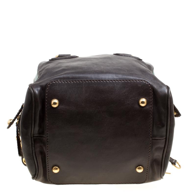 D&G Multicolor Leather Lily Bowler Bag 3