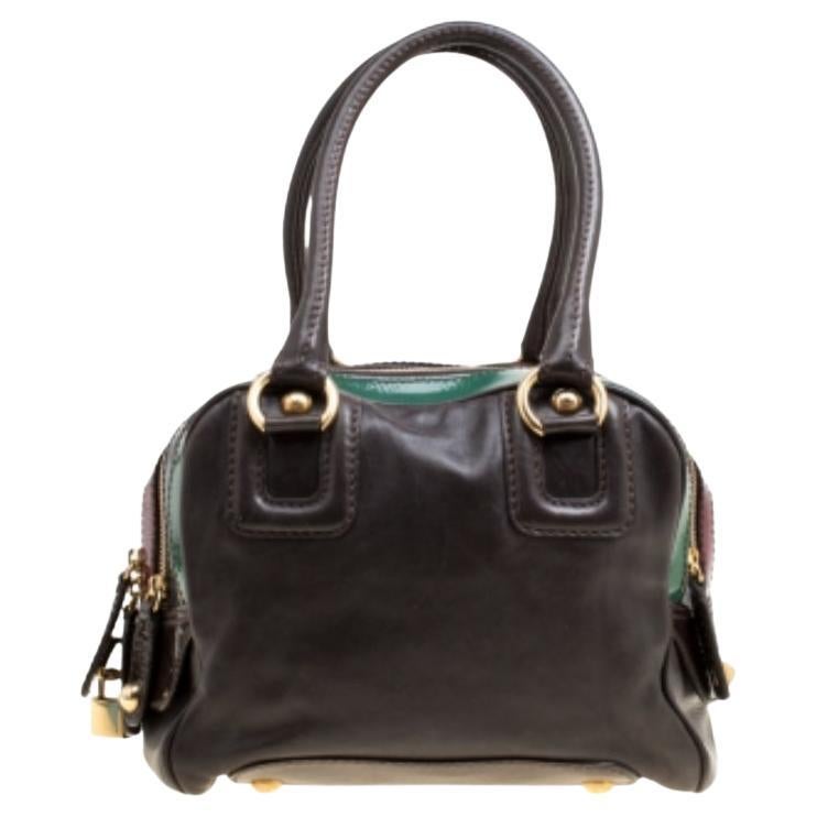 D&G Lily Bowlertasche aus mehrfarbigem Leder Lily im Angebot