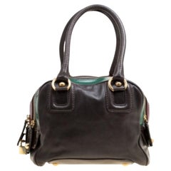 D&G Multicolor Leather Lily Bowler Bag