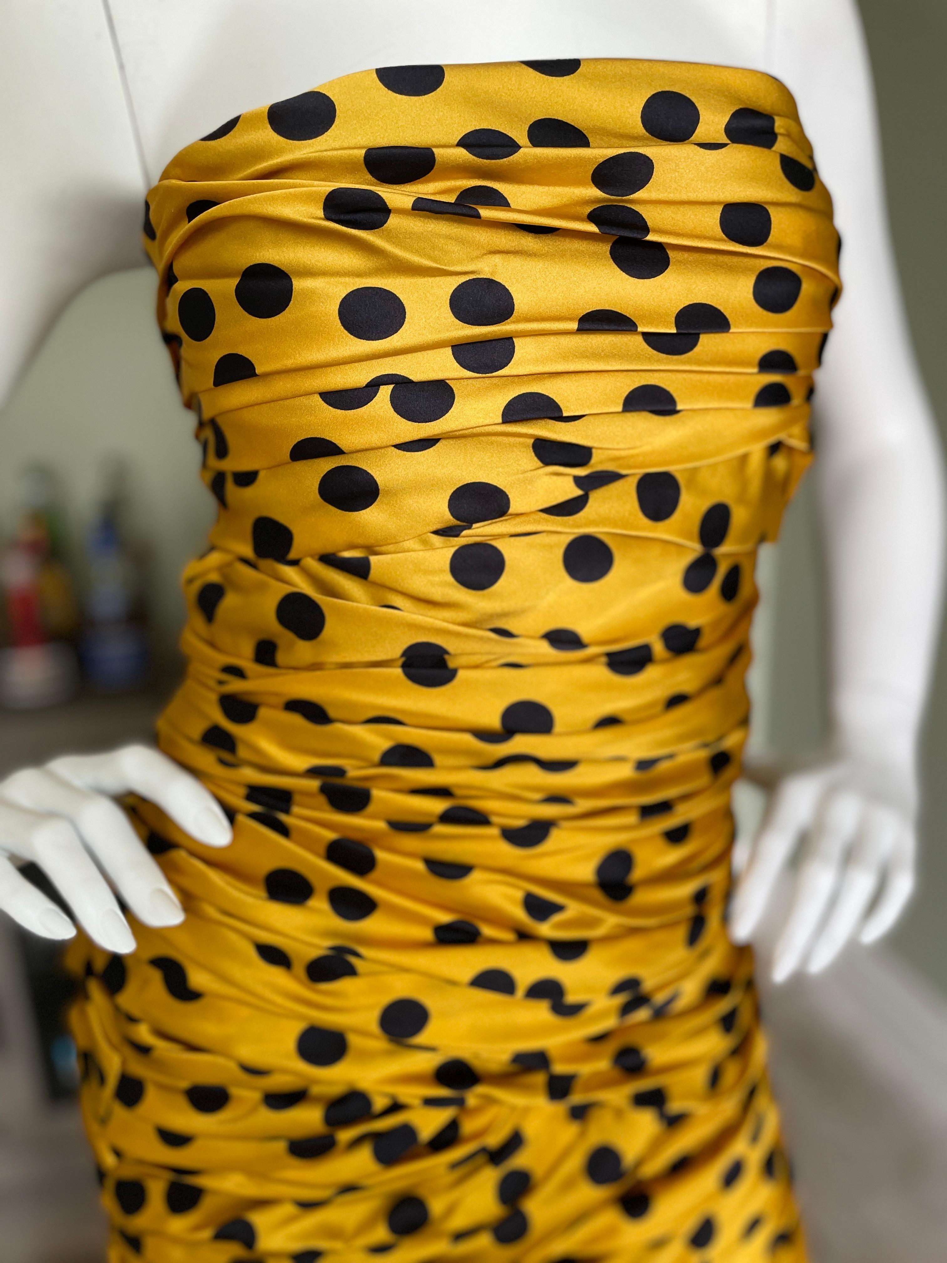 d&g polka dot dress