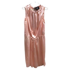 D&G Silk Mid-Length Dress in Pink 