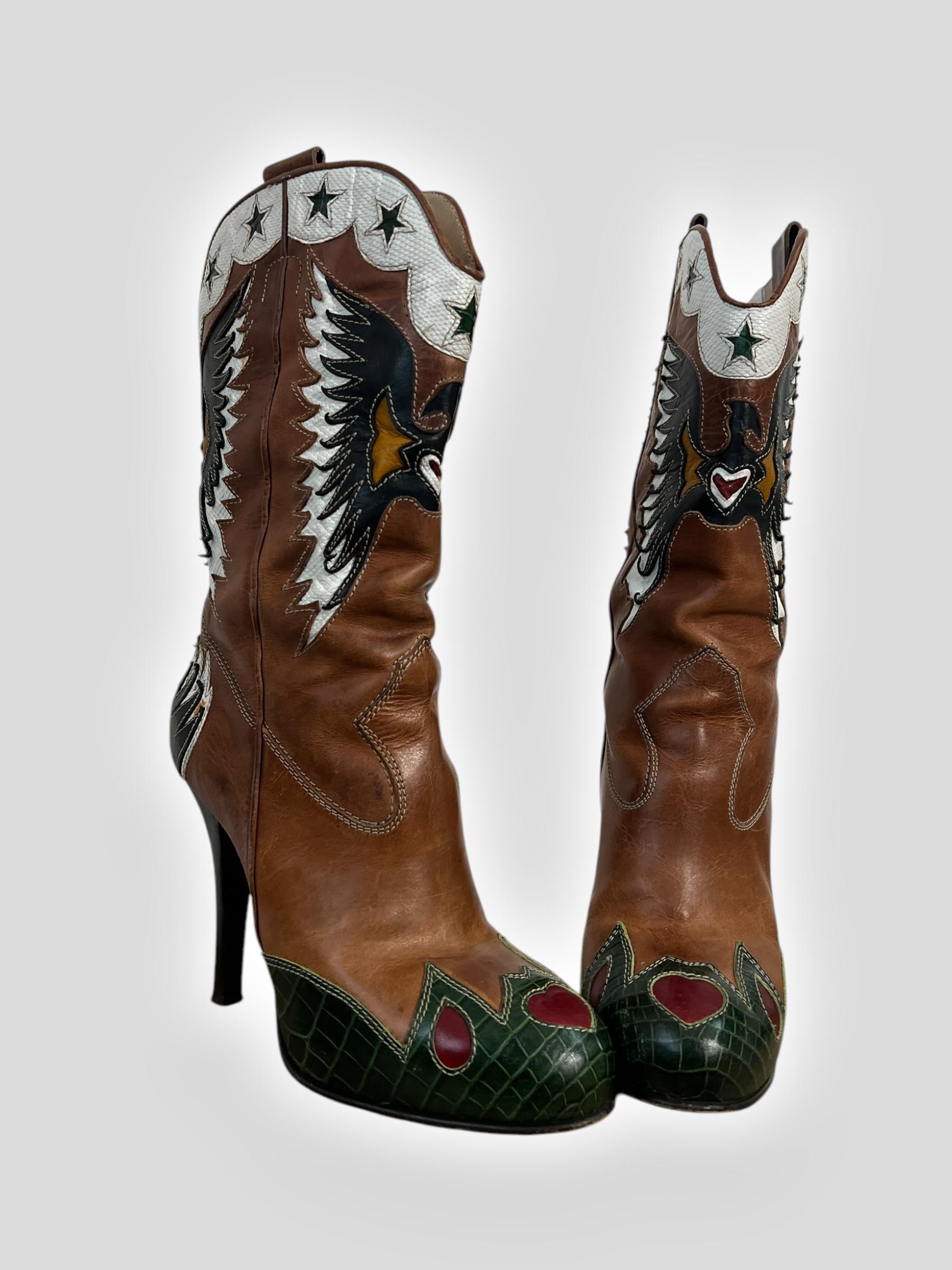 D&G Spring 2004 Heeled Cowboy Boots 1
