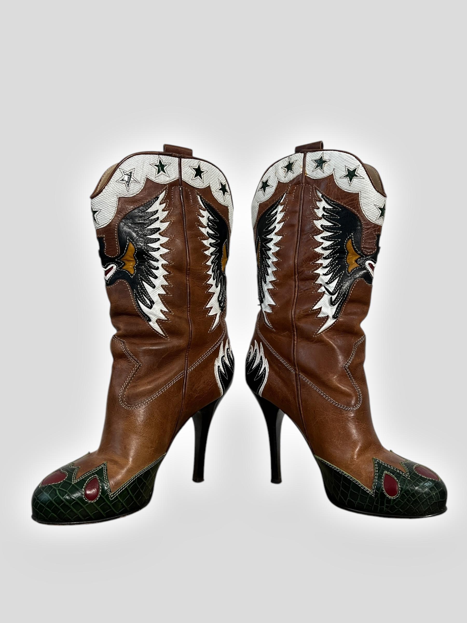 D&G Spring 2004 Heeled Cowboy Boots 3