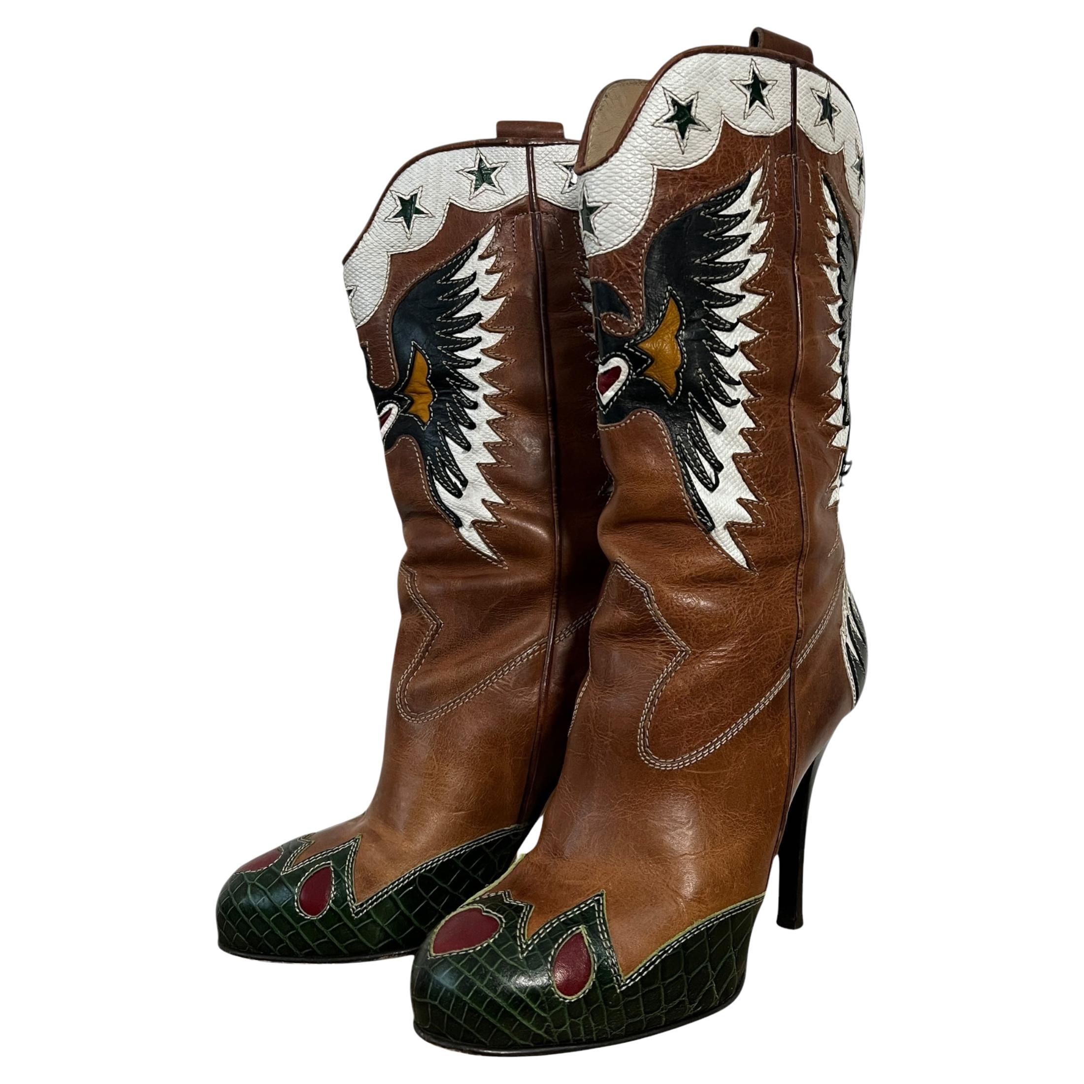 D&G Spring 2004 Heeled Cowboy Boots