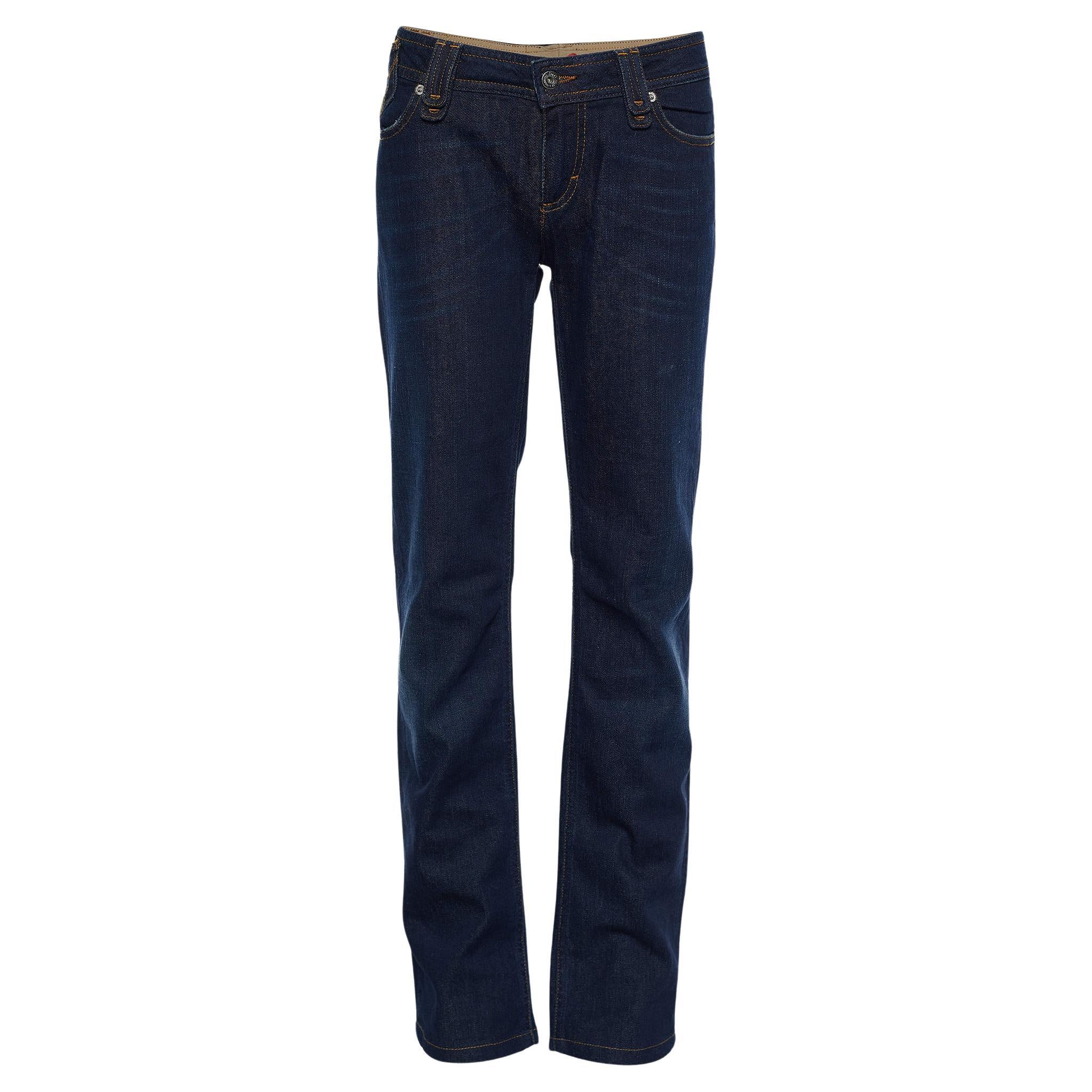 D&G Vintage Indigo Dark Wash Denim Lovely Jeans M